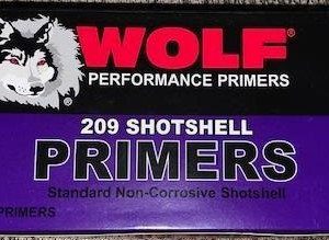 209 Shotshell – Wolf Performance Primers