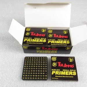 Tulammo KVB-223 Small Rifle Primers 1,000 Count