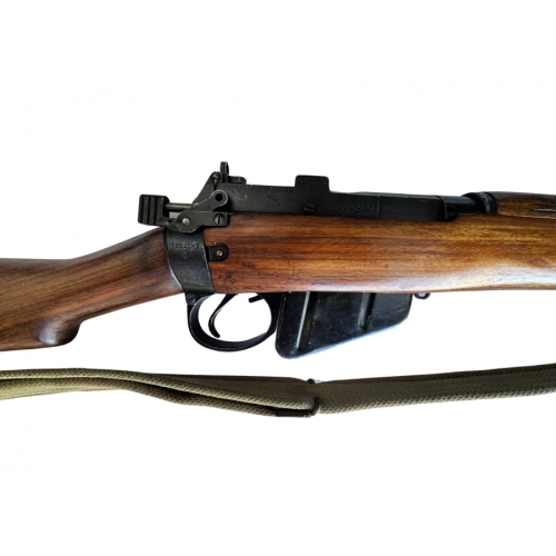 British Savage Enfield No.4 MK1 1941 *Marked “U.S. Property Rifle & Bayonet-Scabbard and Sling (Original) - Image 2