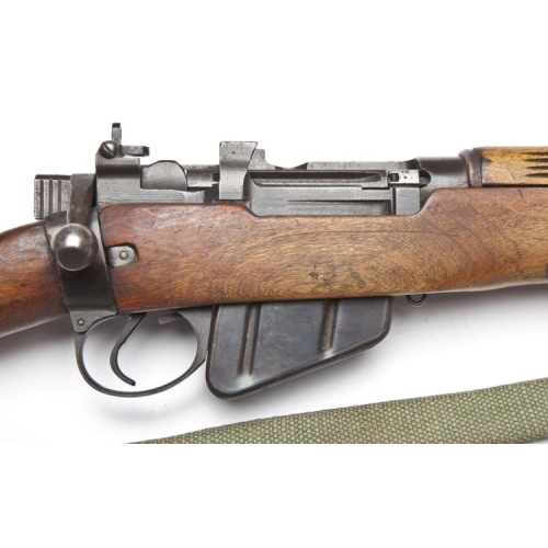 British Savage Enfield No.4 MK1 1941 *Marked “U.S. Property Rifle & Bayonet-Scabbard and Sling (Original) - Image 3