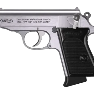 Alternative view of Walther PPK 3.3" Stainless 7RD 32 ACP