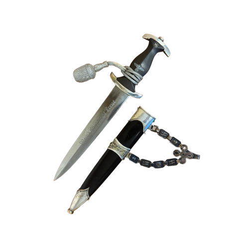 German Third Reich SS Chained Dagger Model 1936 with Portepee (Original) - Image 4