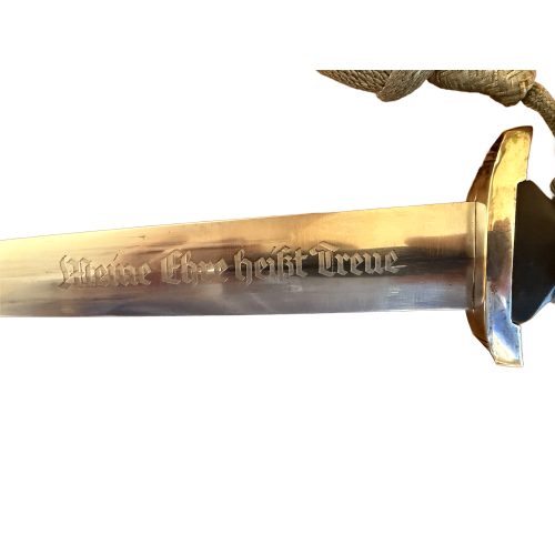German Third Reich SS Chained Dagger Model 1936 with Portepee (Original) - Image 2