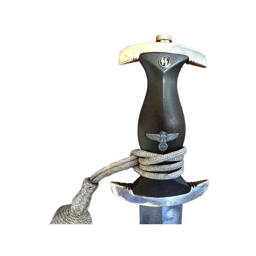 German Third Reich SS Chained Dagger Model 1936 with Portepee (Original) - Image 3