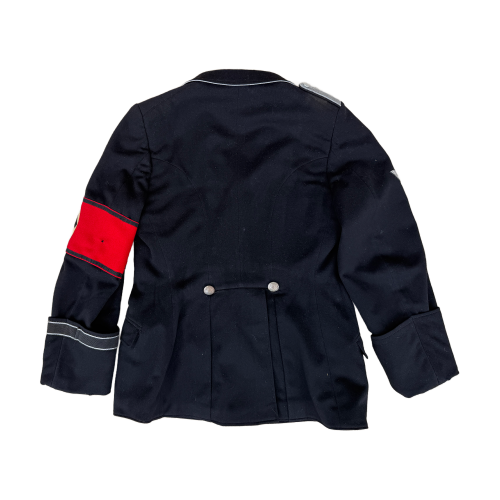 German Allgemeine SS 51st Standarte, Hauptsturmführer Officers Black Service Tunic (Original) - Image 8