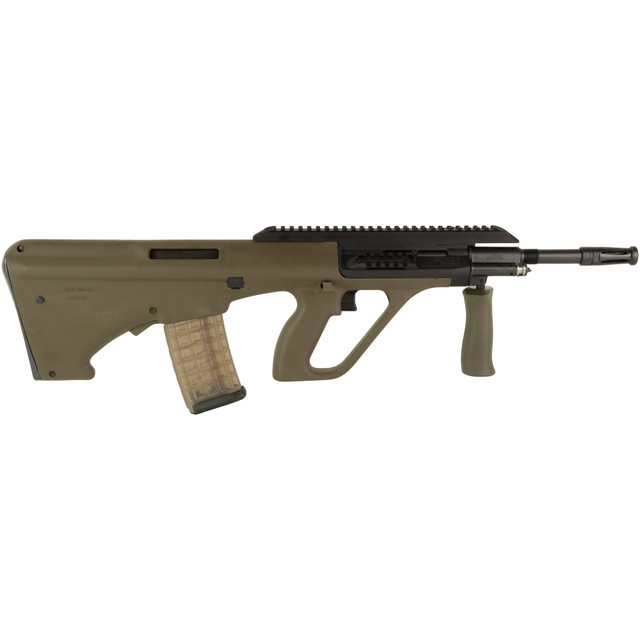 Steyr AUG A3 M2 223 Remington/5.56x45mm NATO, 16" Barrel, Green, Synthetic Stock, 30rd